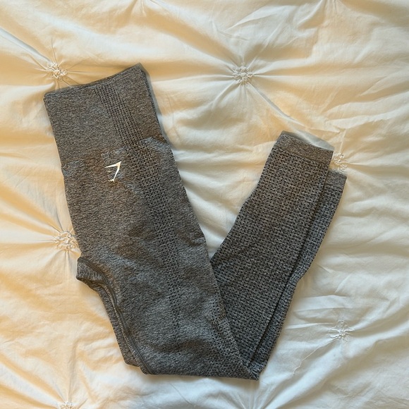 Gymshark Vital seamless leggings Smokey grey marl - Picture 1 of 3